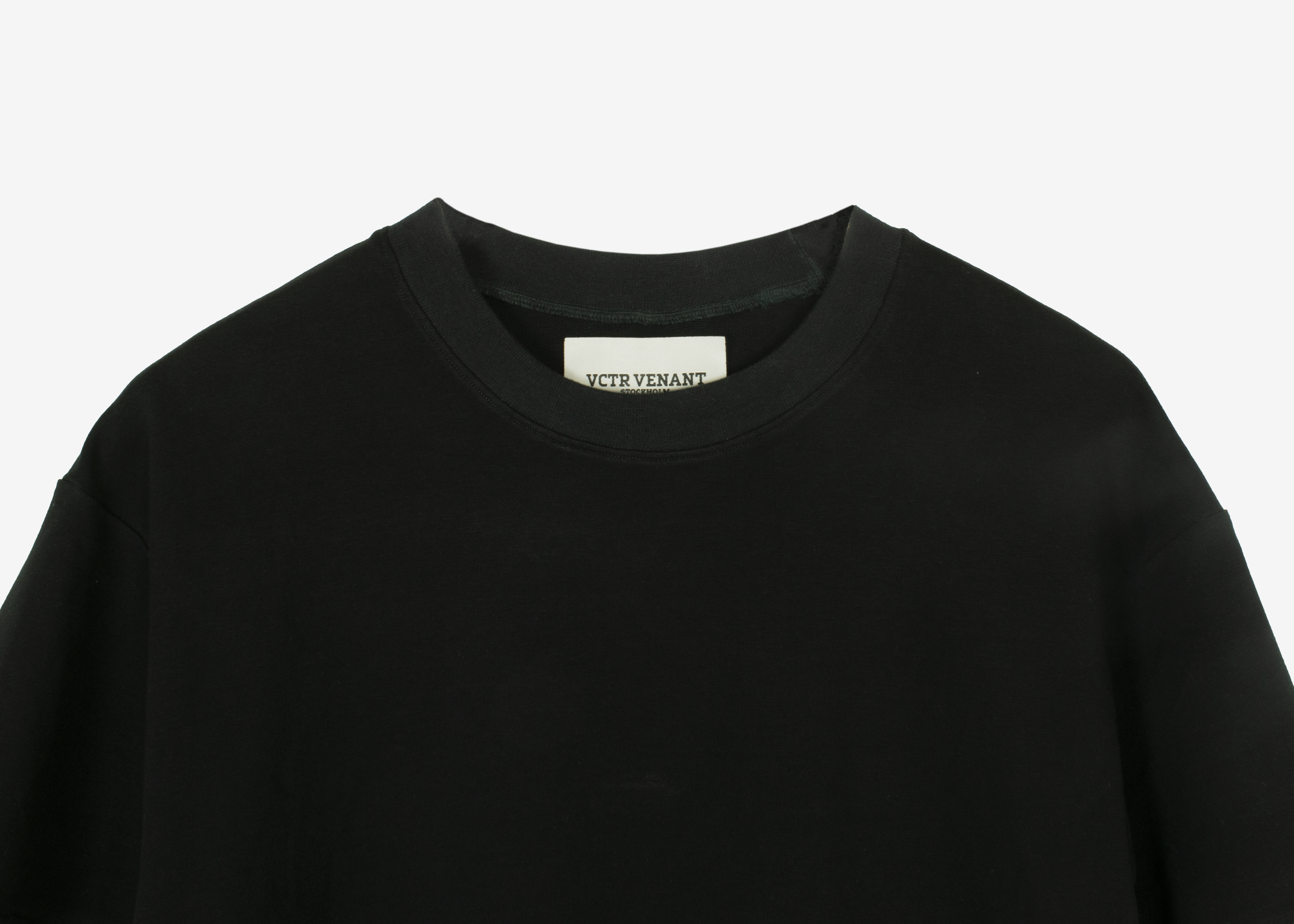 Blank T-shirt - Jet Black