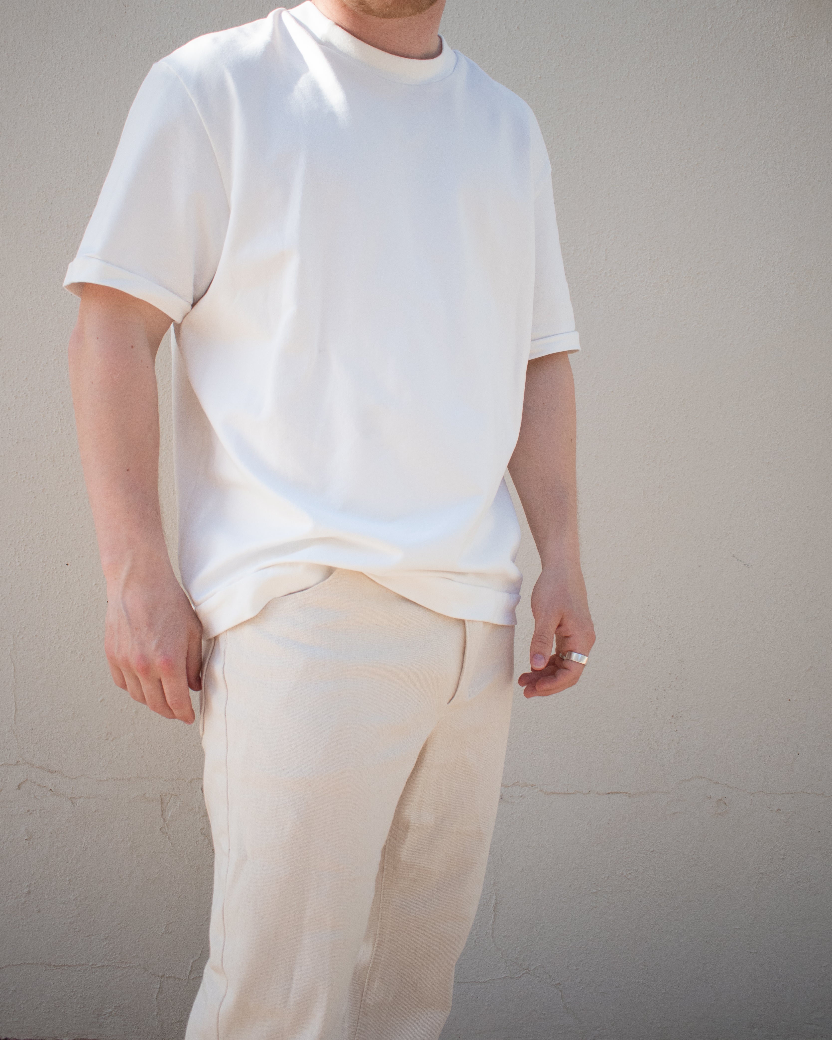 Blank T-Shirt - Vintage White