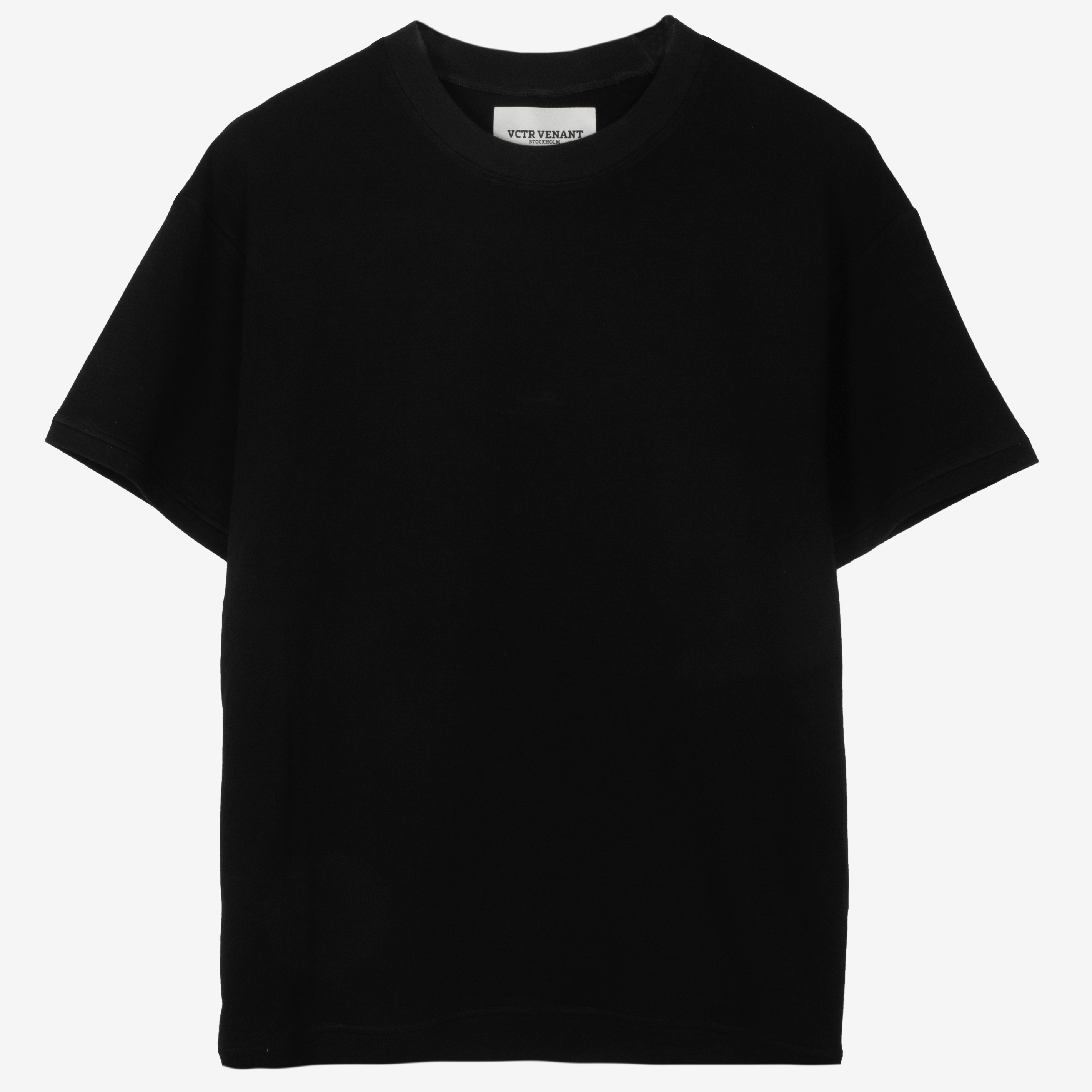 Blank T-shirt - Jet Black